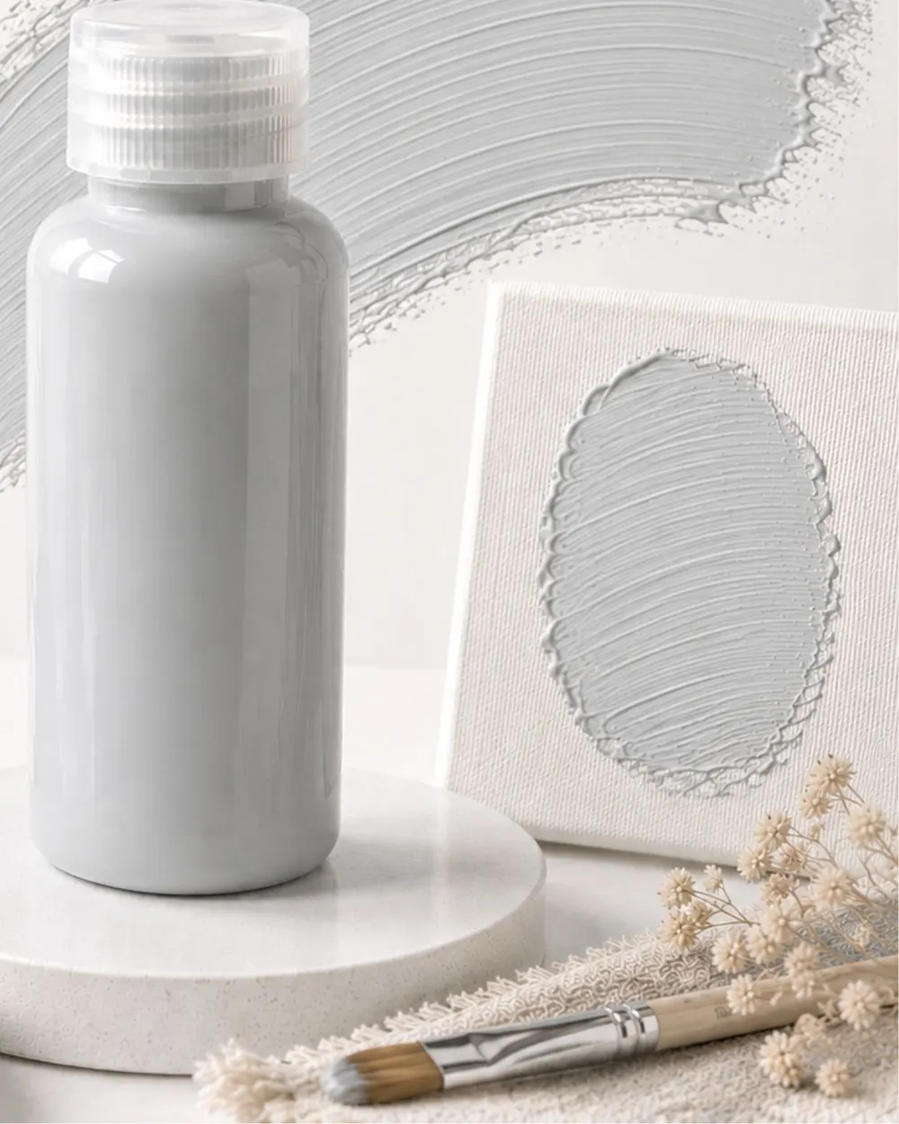Moritsu Student Acrylic Paint warna Grey