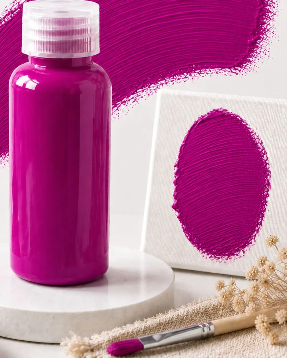 Moritsu Student Acrylic Paint warna Magenta