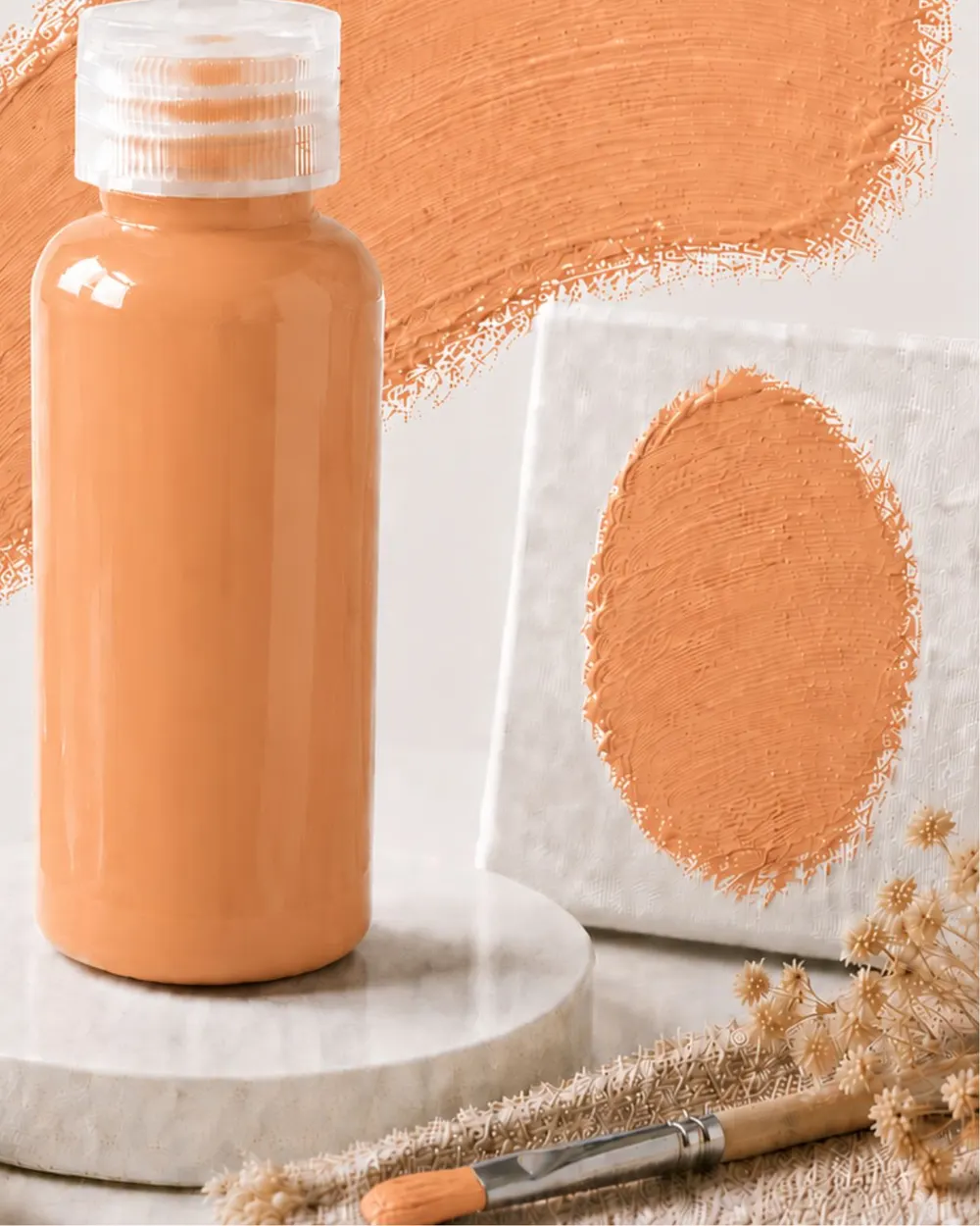 Moritsu Student Acrylic Paint warna Naples Peach
