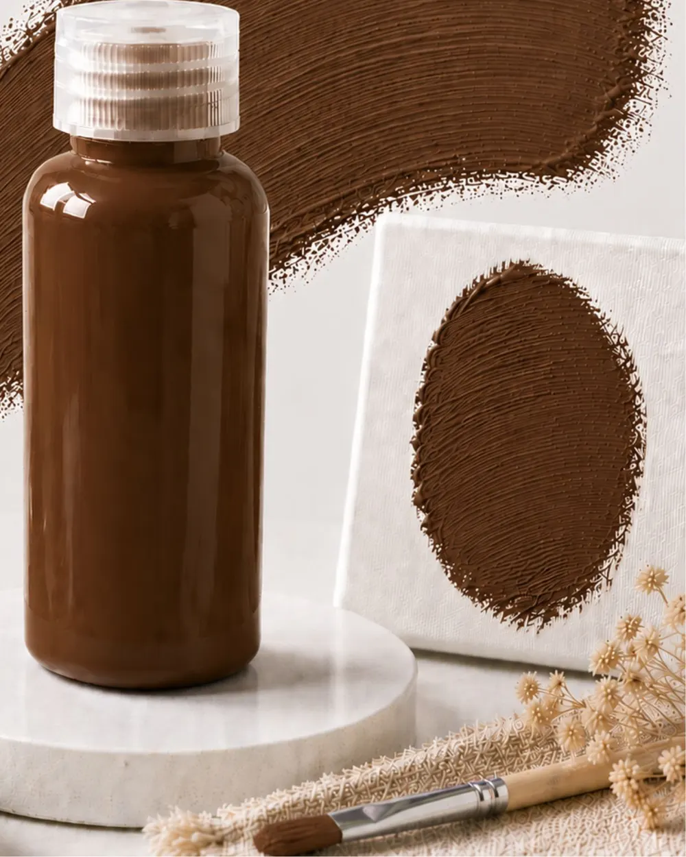 Moritsu Student Acrylic Paint warna Oxide Brown