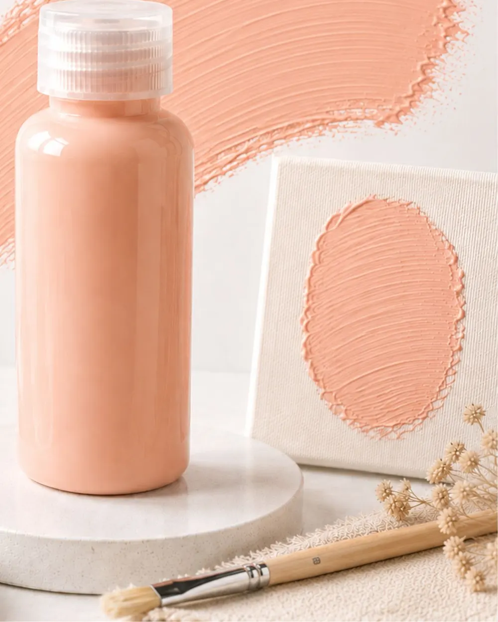 Moritsu Student Acrylic Paint warna Pescara Peach