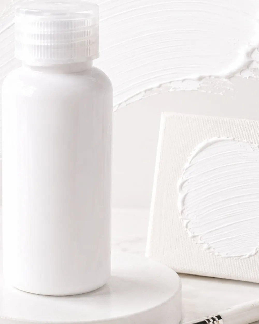 Moritsu Student Acrylic Paint warna Titanium White