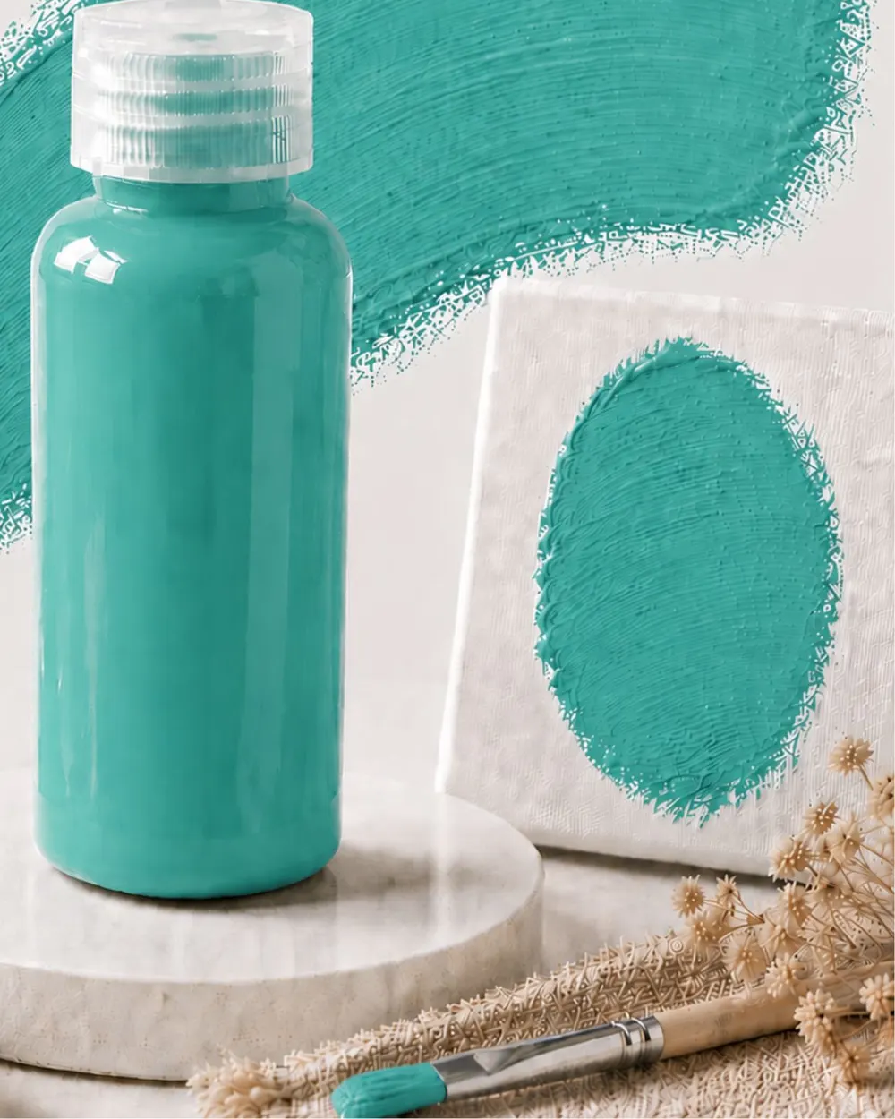 Moritsu Student Acrylic Paint warna Tosca Blue