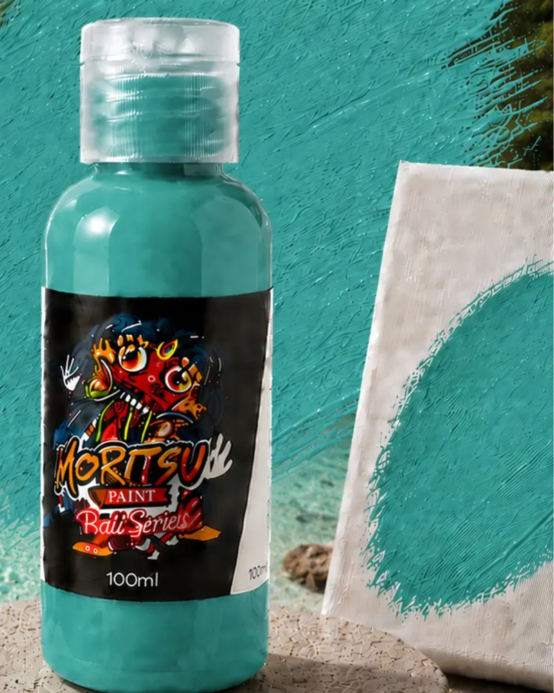 Moritsu Bali Series Acrylic Paint warna Amed Lagoon