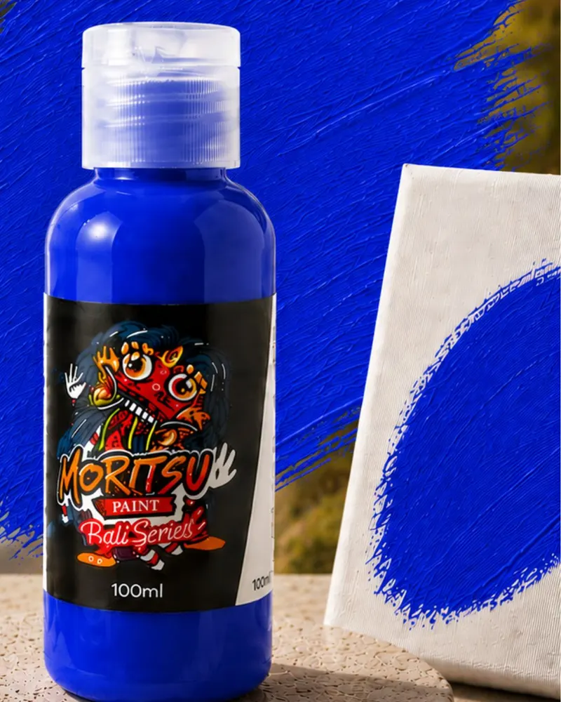 Moritsu Bali Series Acrylic Paint warna Blue Uluwatu