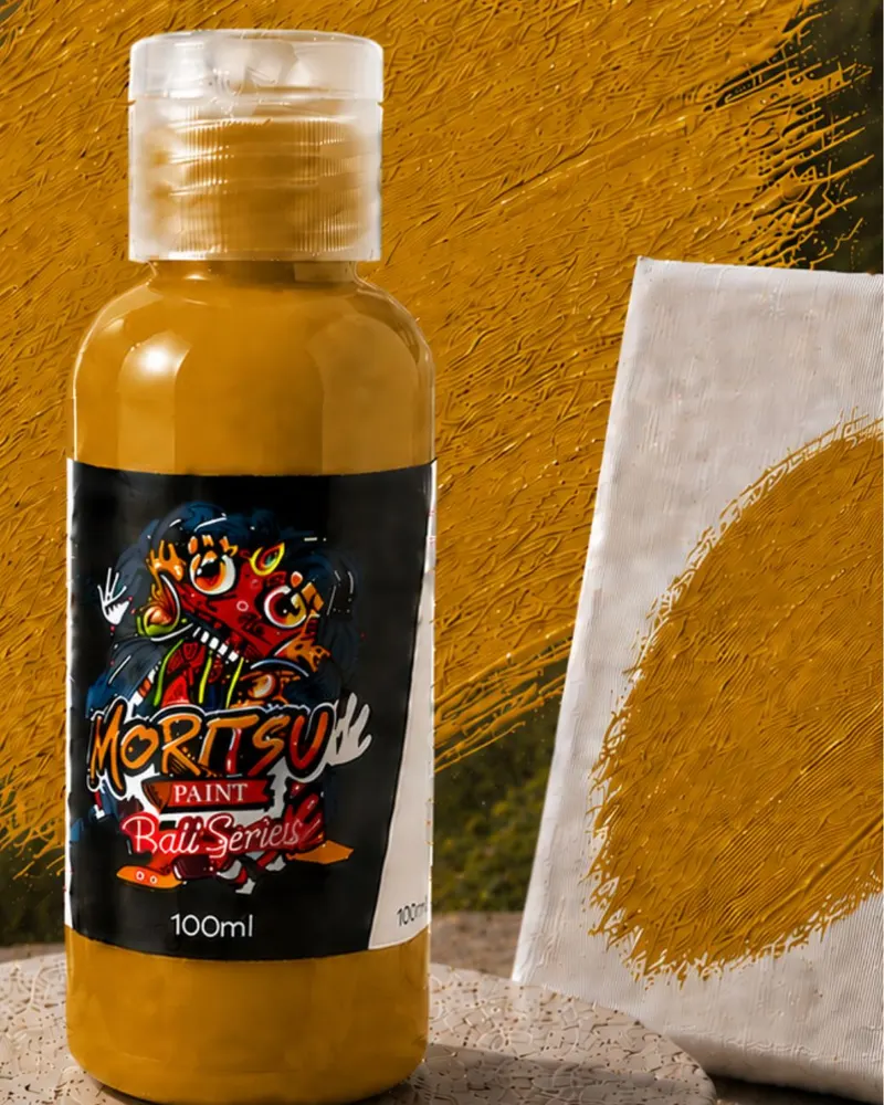 Moritsu Bali Series Acrylic Paint warna Caramel Penida