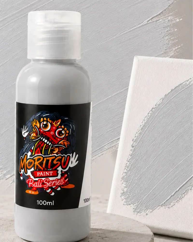 Moritsu Bali Series Acrylic Paint warna Grey Seminyak