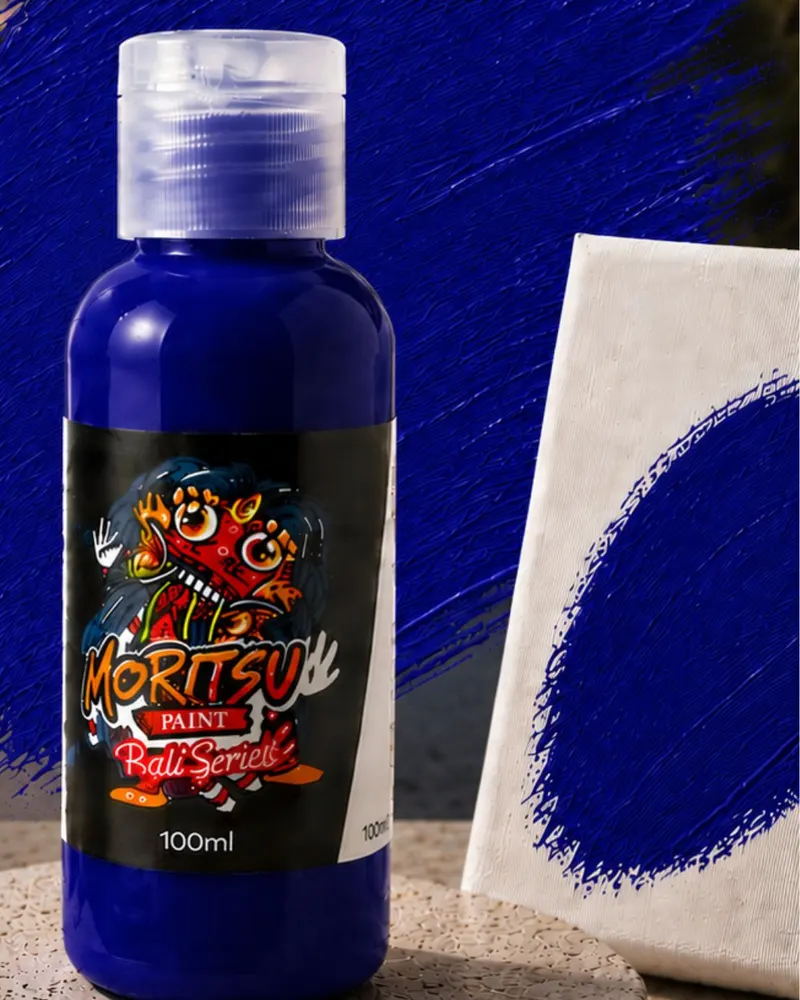 Moritsu Bali Series Acrylic Paint warna Navy Balian