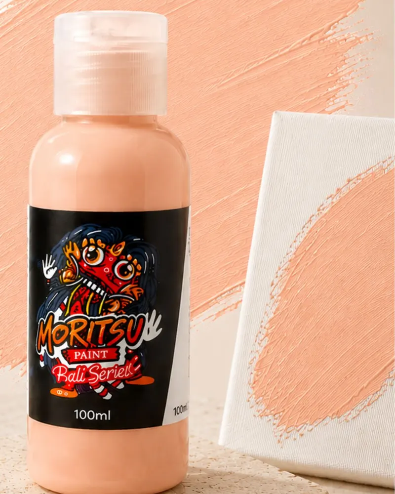 Moritsu Bali Series Acrylic Paint warna Peach Legian