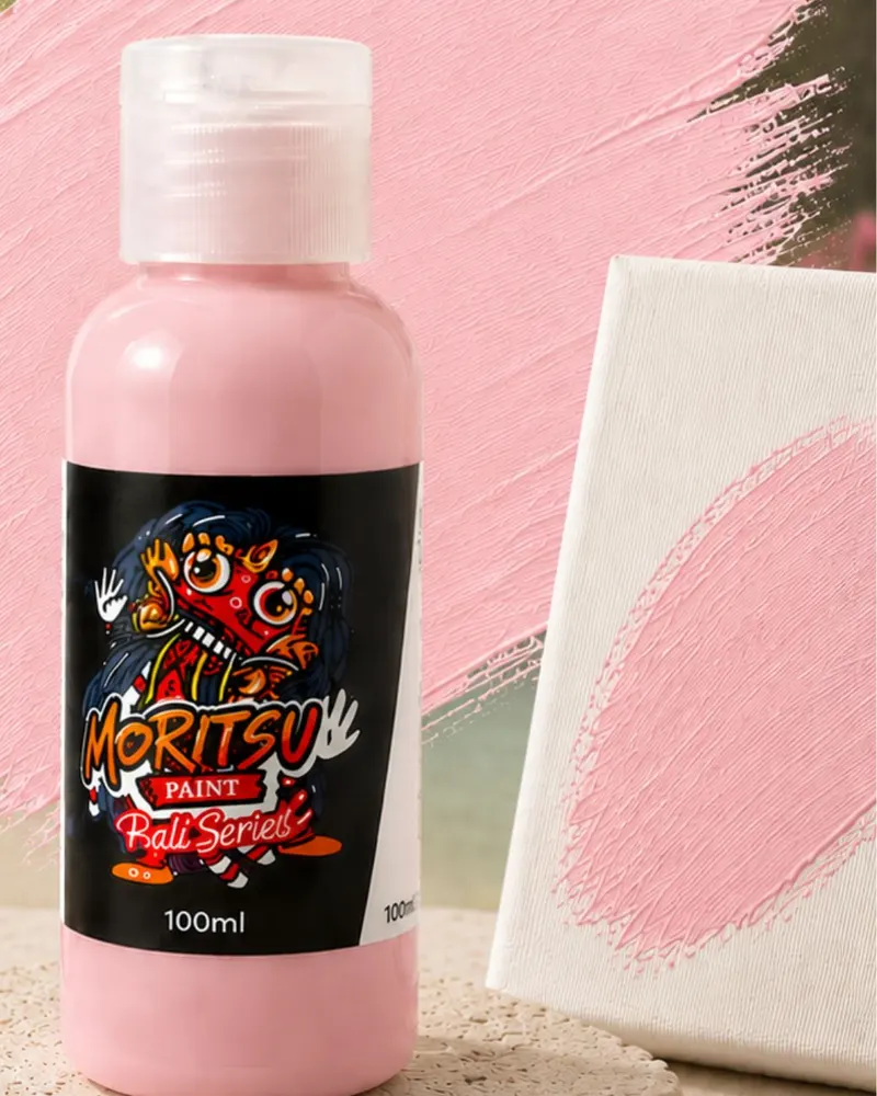 Moritsu Bali Series Acrylic Paint warna Pink Gianyar