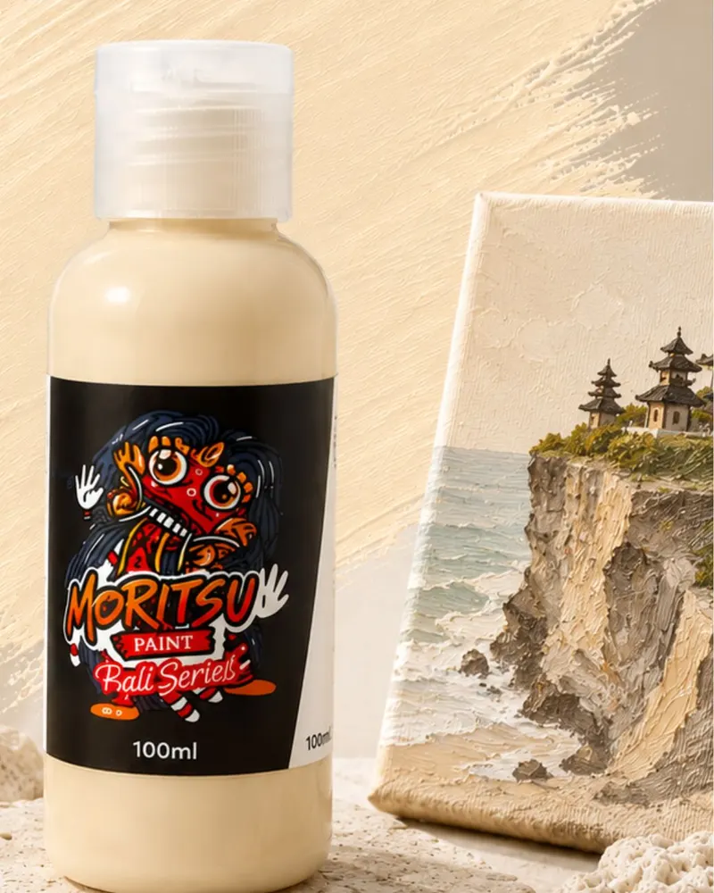 Moritsu Bali Series Acrylic Paint warna Uluwatu Cliff